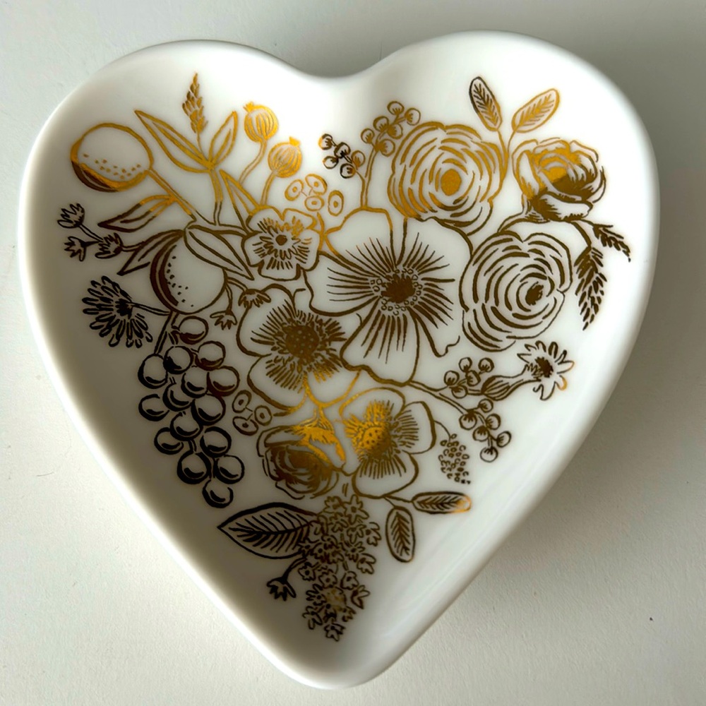 **SOLD** Rifle Paper Co Ceramic Ring Dish